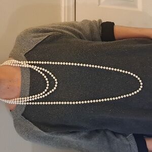 Bundle of 3 Faux Pearl/Bead necklaces
